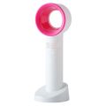 Portable Bladeless Fan Handheld Desktop Mini Air Cooler No Leaf Ultra-quiet Fans Cooling USB Rechargeabe for Travel Outdoor. 