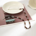 Men Necklace Beaded Elegant Polymer Clay Wooden Beads Splicing Casual Bohemia Clavicle Necklace Fashion Jewelry. 