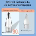 Premium Replacement Pencil Tips for Apple Pencil 1st/2nd Gen iPad Pro Pencil Apple Pen iPencil HB Silent Silicone Spare Nib. 