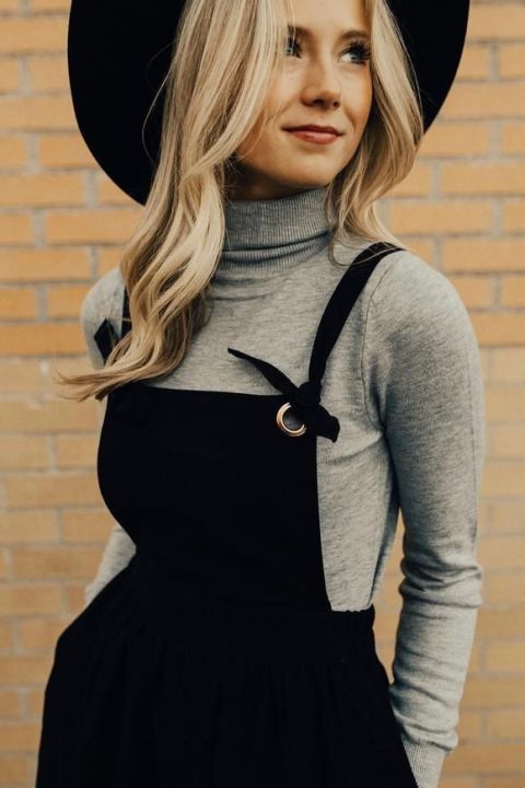 New%20Buckle%20pinafore%20frock%20simple%20style/casual/new%20trend/stylish%20-%20Image%202