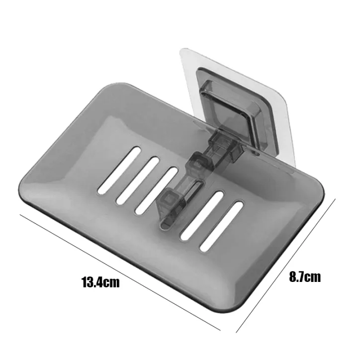 Soap%20Box%20Bathroom%20Soap%20Shelf%20Transparent%20Self-adhesive%20Punch-free%20Draining%20Wall%20Plastic%20Soap%20Dish%20Household%20Bathroom%20Supplies%20-%20Image%206