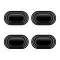 Ethereon Door Edge Guard Universal Car Door Shock Absorber Pads Set of 4/6/8/10pcs Easy Install Soundproof Silicone Slam Stopper for Car Doors Vehicle Bumper Guard Strip. 