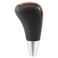 Wood Grain Car Gear Shift Knob for / Fortuner Crown Land Cruiser Lever Shifter Stick Grey. 