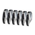 6 Pcs Label Tape Compatible with Dymo Embossing Label Tape. 