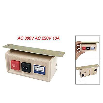 Power On/Off Switch Box for Industrial Sewing Machines
