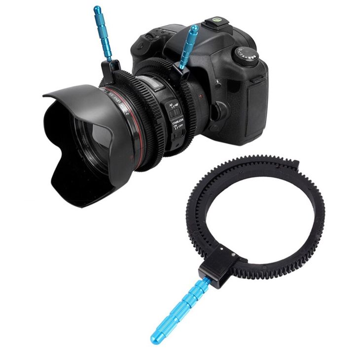 Adjustable Rubber Camera for Focus Ring Lens Adapter Follow