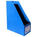 Magazine Holder 4" - Blue Circle. 
