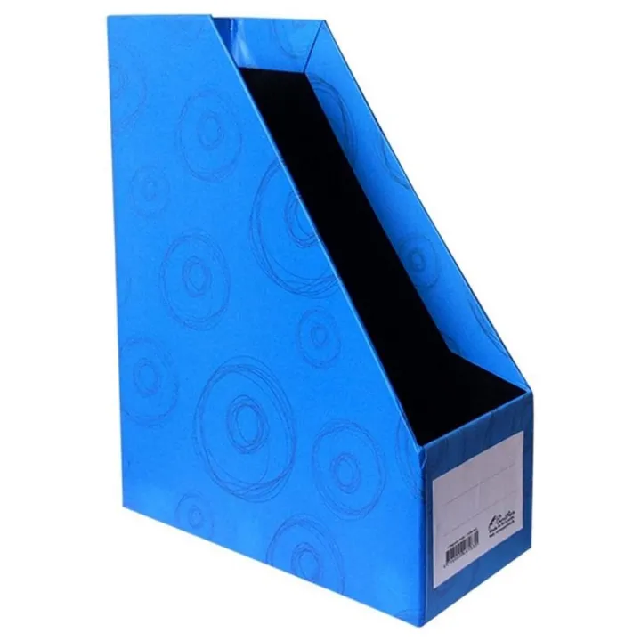 Magazine Holder 4" - Blue Circle