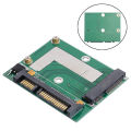 【VogueVenture】Universal mSATA SSD To 2.5 Inch SATA 6.0 Gps Adapter Converter Card Module Board For Computer PC Desktop. 