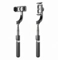 L19 Flexible Single Axis Stabilizer Wireless Remote Control Rotation Selfie Stick With Tripod Mobile Phone Gimbal. 