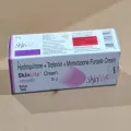 Rx SKINLITE (SKIN LITE ) Hydroquinone + Tretinoin + Mometasone Furoate Cream 25g (slht). 