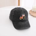 Fashion Soild Boys Baseball Cap Dinosaur Embroidered Cotton Snapback Hat Kids Outdoor Travel Sum Hats for 2 to 8year Child Hats. 