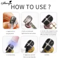 Monja 27Pcs Nail Art Cat Eye Cube Magnet 12Pcs Round Magnet Beads Multi-function Gel Polish Disassemble Magnets Manicure Tools. 