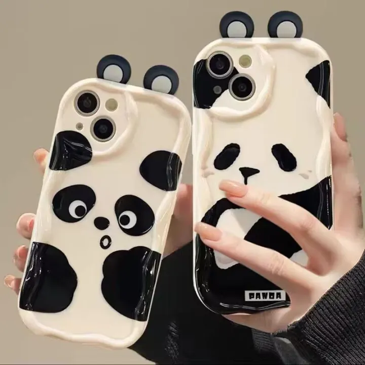 Phone%20Case%20For%20Samsung%20Galaxy%20A02%20A02S%20A03%20CORE%20A04%20A04E%20A04S%20A10%20A11%20A13%20A14%20A22%20A23%20A24%20A30%20A20%20A21S%20Back%20Cover%20Funny%20Wavy%20Texture%20Cartoon%203D%20Cute%20Panda%20Doll%20Ears%20Fashion%20Creative%20Silicone%20Cover%20TPU%20Clear%20Soft%20-%20Image%207