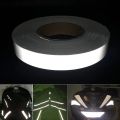 Reflective Fabric Sticker Self-Adhesive Backing Warning Tape For Clothes Bag Helmet. 