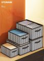 1PC Clothing Organizer Large Capacity Collapsible Organizer Clothes Storage Boxes Clothes Storage Box Toy Storage Boxes. 