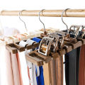 10 Slot Tie Belt Hanger Wardrobe Belt Rotating Organizer Rack Multifuctional Scarf Hanger Home Closet Storage Holder. 