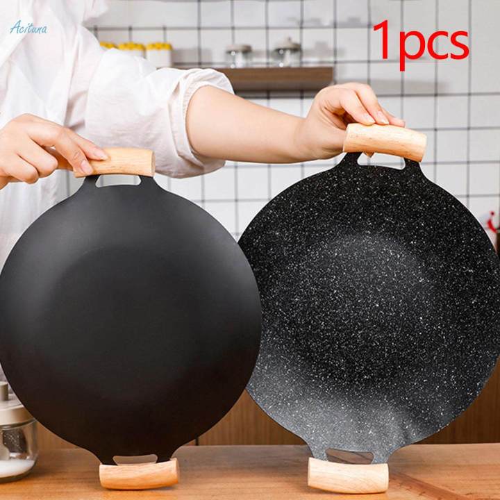 Grill%20Cooking%20Pans%20Frying%20Barbecue%20Plate%20for%20Fishing%20Kitchen%20Backpacking%2030cm%20-%20Image%204