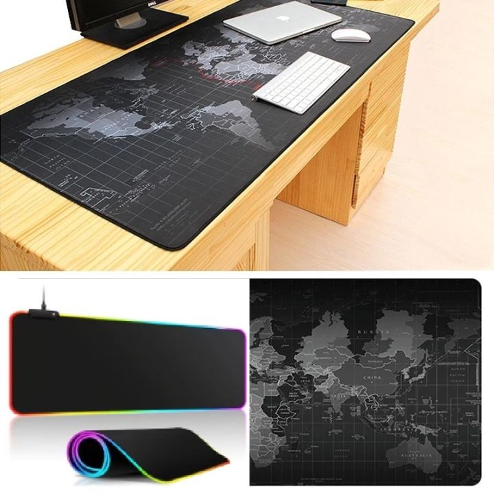 Old World Map / Razer Goliathus Professional Large Gaming Mouse Pad (790mm*300mm*3mm) / RGB Gaming Mousepad