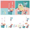 Kids Cleaning Toy Set Cleaning Tools Pretend Play Toy Toys Cleaning Set Role Play Toy Basic Skills for Children Kids Toddlers Birthday Gifts. 