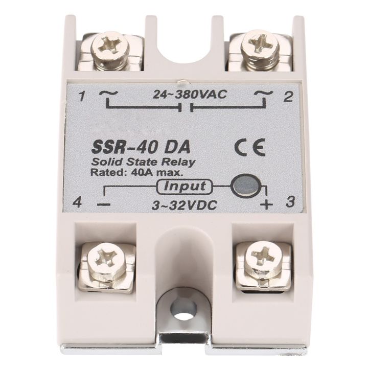 3-Phasen Halbleiterrelais SSR-3 – 3-32V DC Zu 480V AC, 40A, LED, Für Industrielle Schaltanwendungen