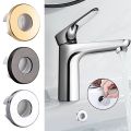 Useful Copper Sink Overflow Wash Basin Overflow Ring Plug Replacement Sink Hole Cover Tub Drain Stopper. 