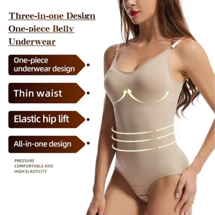 Seamless%20Bodysuit%20Shapers%20Slimming%20Fitness%20Underwear%20Women%20Shapewear%20One-piece%20Underwear%20Hip-lifting%20Body%20Shaper%20-%20Image%202
