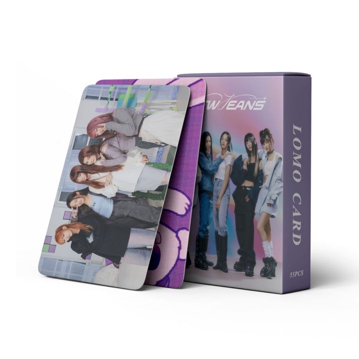 NewJeans Lot De 330 Cartes Photo Lomo Kpop – 6 Boîtes Officiel Merch New Jeans Sans Doublons
