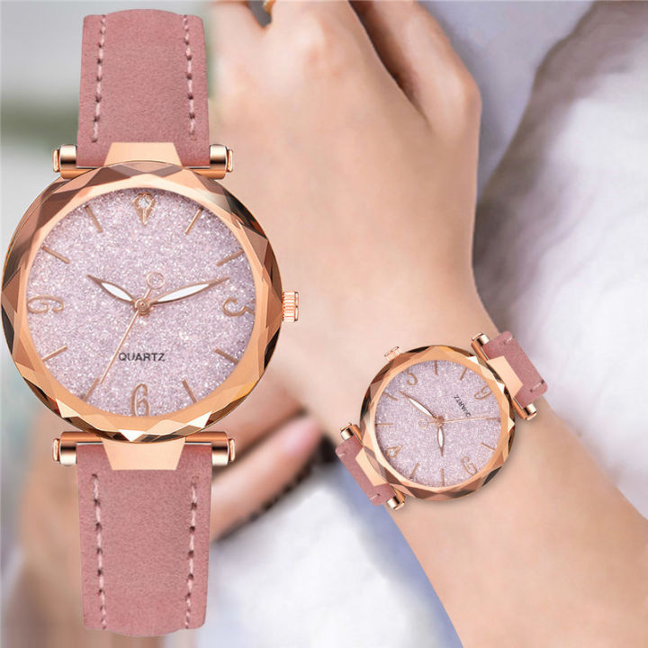 Dream Watches Movement Watch Coupon Dream Fashion Women Watches Strap Starry Sky Lady Wrist Watch