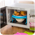 Heating Microwave oven shelf Easy to clean Multifunctional Adjustable Steaming rack Layered Food tray rack holder for Kitchen. 