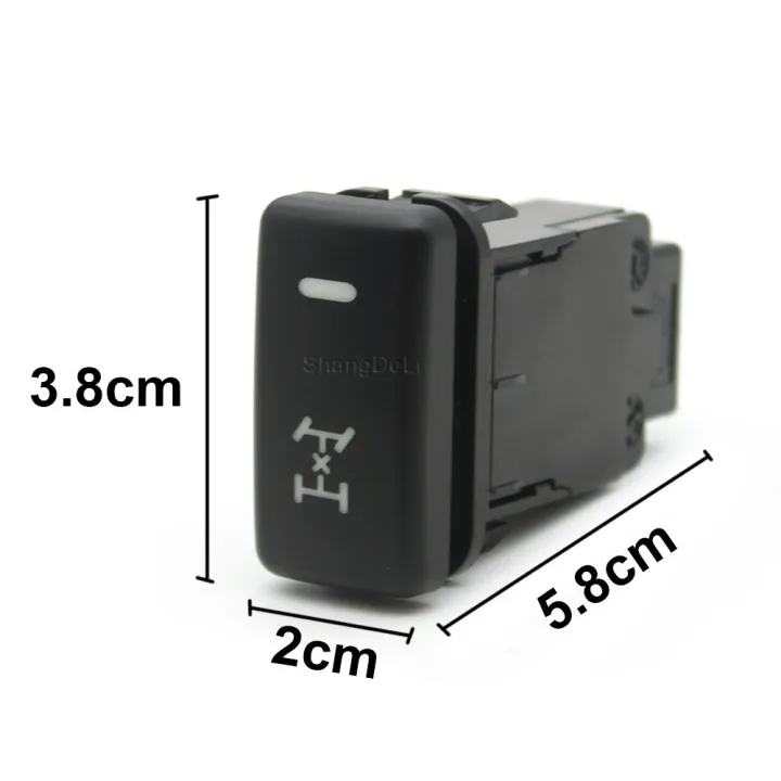 Car Middle Differential Diff Lock Switch Push Button For Toyota Land ...