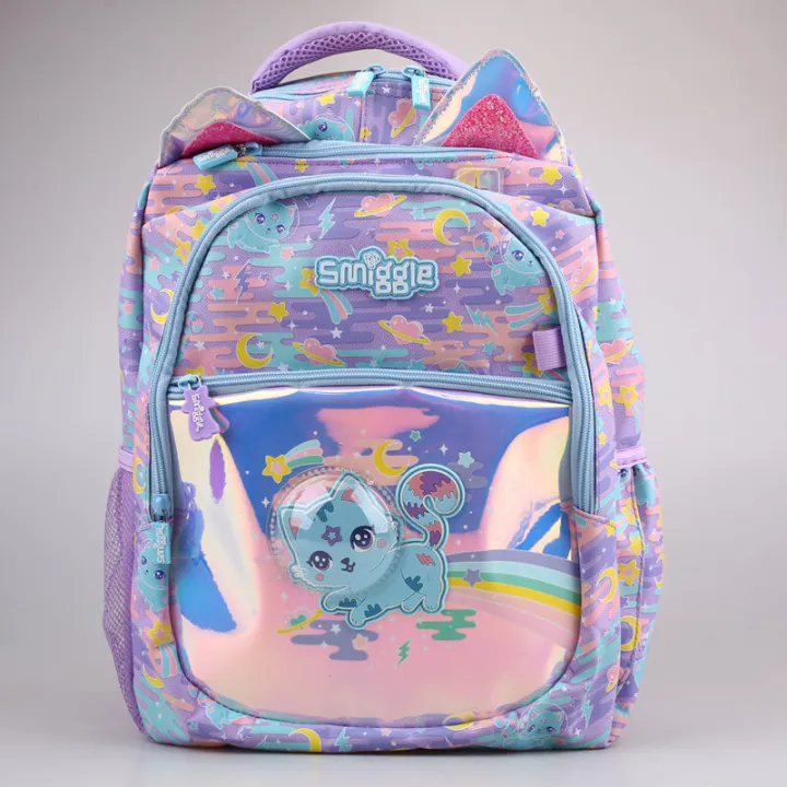 Australia%20Stationery%20Smiggle%20Blue%20Space%20Cat%20Students%20Burden%20Relieving%20Backpack%20Girl%20Travel%20Bag%20Meal%20Bag%20Wallet%20-%20Image%207