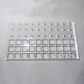 Switches Mechanical Double Switch Board Acrylic Tester Station Layer For Lubricate 20 Switch Acrylic Lube Modding Base Keyboard(Not Specified). 