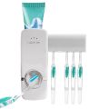 Touch Me & Use Me Automatic One-Touch Toothpaste Dispenser With FREE Brush Holder. 