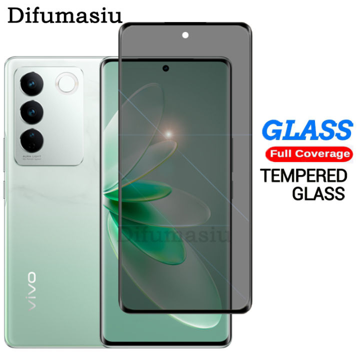NEW Privacy Tempered Glass For Vivo V27 5G Anti Peeping Curved Screen Protector Vivo V29 5G