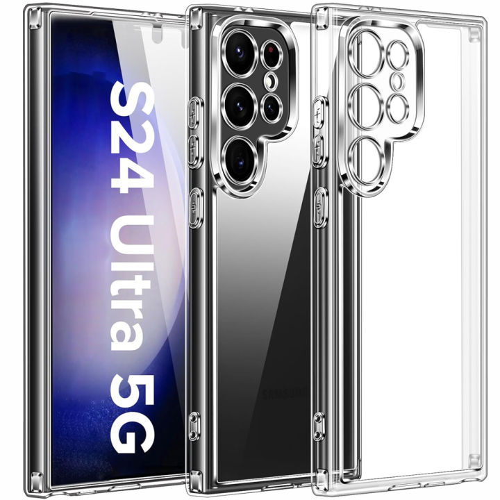 NEW%20Original%20Phone%20Case%20For%20Samsung%20S24%20Ultra%20Transparent%20Back%20Protective%20Cover%20For%20Samsung%20Galaxy%20S%2024%20Ultra%20Soft%20TPU%20Cases%20-%20Image%203