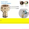 Faucet G3/4' Threaded Quick-connect Hose Connector Car Wash Water Faucet Fitting. 