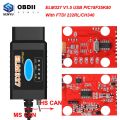 ELM 327 V 1 5 PIC18F25K80 FORScan ELM327 V1.5 USB OBD2 Scanner CH340 HS CAN/MS CAN For Ford OBD 2 OBD2 Car Diagnostic Auto Tool - CH340 Style 1. 