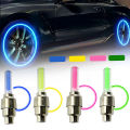 LED Tyre Wheel Valve Cap Light Waterproof Shockproof Car Bicycle Motorcycle 2PCS Dust Cup Valve Light. 