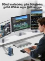 ACASIS 15-in-1 USB C Desktop Docking Station for USB-C Laptop, 4K HDMI Display, DP 4K/60 HZ, 2*USB3.1 10GBPS, SD/TF, Audio, RJ45 for Mac&Windows, DS-7A15. 