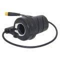 Durable Waterproof Electric Bicycle Right Handle WP Connector 36V 48V 72V Electric Bicycle Speed Control Handlebar Electric Bicycle Accessories for E-Bike Electric Scooter Electric Bike Modified Part. 