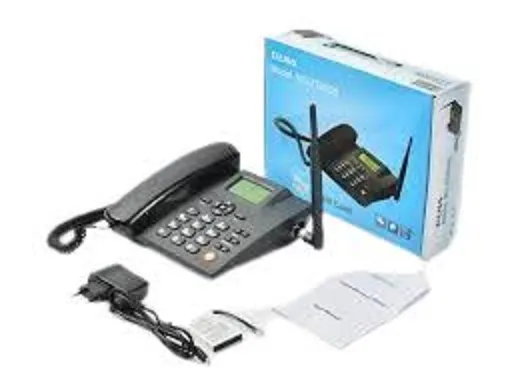 ZT600S 2.4 inch TFT Screen Fixed Wireless GSM Business Phone, Quad band: GSM 850/900/1800/1900Mhz(Black)