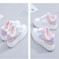 Atikota Women Low-Top Sneakers Ins Popular All-Match Casual Sport Schoolgirl Retro White Shoes. 