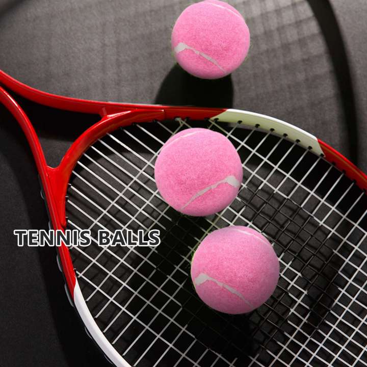 6Pc%20Pack%20Pink%20Tennis%20Balls%20Wear-Resistant%20Elastic%20Training%20Balls%2066mm%20-%20Image%207