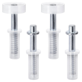 Bifold Door Repair Kit Bi-Fold Door Top Roller Guide Wheel Bifold Door Hardware Kit 4PCS. 