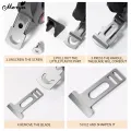 Monja Fake Nail Clippers U-shaped Adjustable Fake Nail Cutter Trimmer Anti-Splash False Nail Clipper Cover DIY Nail Art Care Tool. 