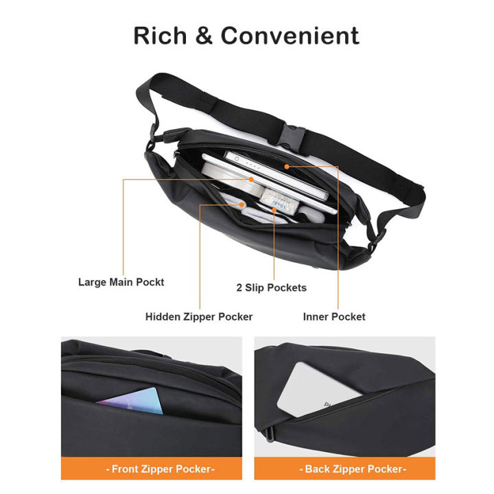 Outtobe%20Sport%20Waist%20Pouch%20Bag%20Men%20Cross%20Body%20Bag%20Zipper%20Chest%20Bag%20Women%20Money%20Phone%20Waist%20High%20Capacity%20Belt%20Bag%20Water%20Resistant%20Adjustable%20Waist%20Pack%20for%20Travel%20Outdoor%20-%20Image%203