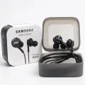SAMSUNG M20 M21 Earphones ANC (SAE) Headset In-Ear 3.5mm With Mic Wired For Galaxy S20 Note10 S10 S9 S8 S7 and all 3.5 compatible phones/PCs. 