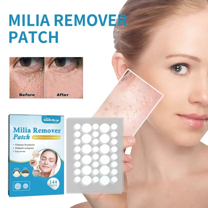 144pcs%20Milia%20Spot%20Patch%20Helps%20Dissolve%20Reduce%20Milia%20Hydrocolloid%20Acne%20Pimple%20Patch%20for%20Cover%20Zits/Pimples%20and%20Blemishes%20-%20Image%206