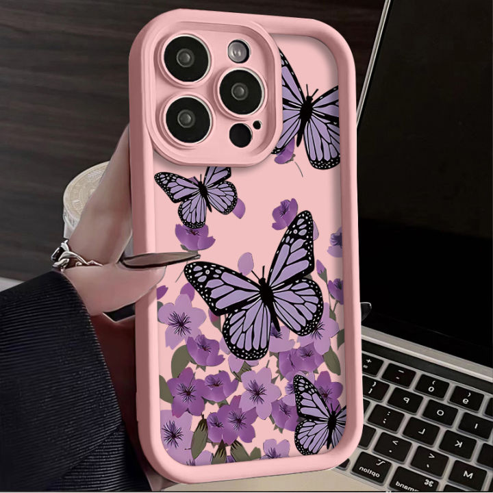 NEW%20Shockproof%20Back%20Case%20us%20Pro%20XR%20Xs2%2011%20X4%2013%2016%2015%201%20Art%20Purple%20Butterfly%20Phone%20Case%20for%20iPhone%2016E%201%20SE%202%208%207%20Pl%20Max%20Silicone%20-%20Image%205